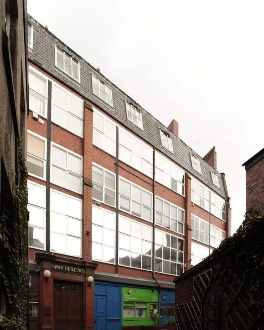 Knowledge Train Manchester, Swan Buildings, 20 Swan Street, Manchester M4 5JW, England, United Kingdom.