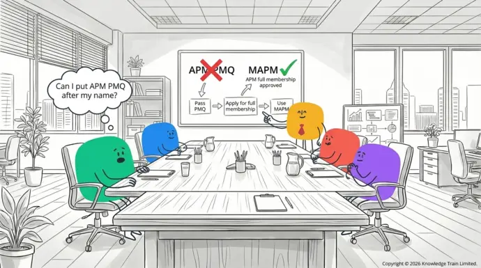 Can I put APM PMQ after my name? Can I put APM PMQ after my name?