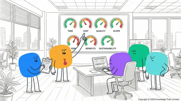 Exception management in PRINCE2