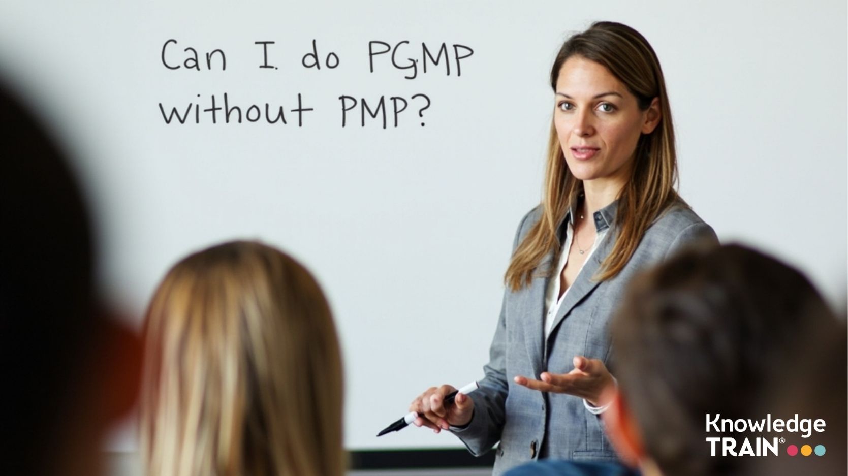 Can I do PgMP without PMP?