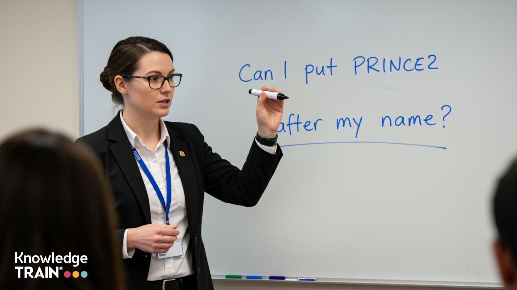 Can I put PRINCE2 after my name?