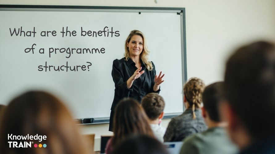 What are the benefits of a programme structure?