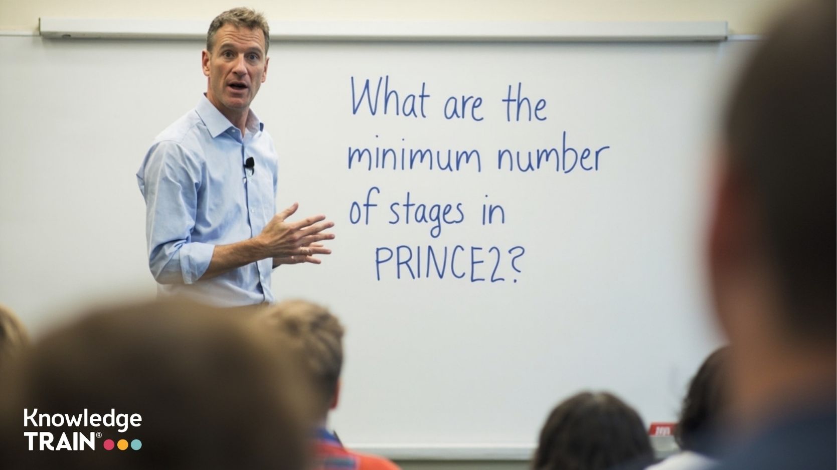 What are the minimum number of stages in PRINCE2?