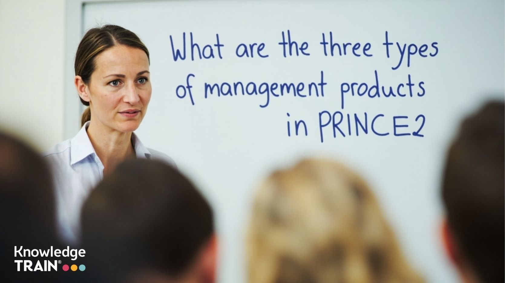 What are the three types of management products in PRINCE2?