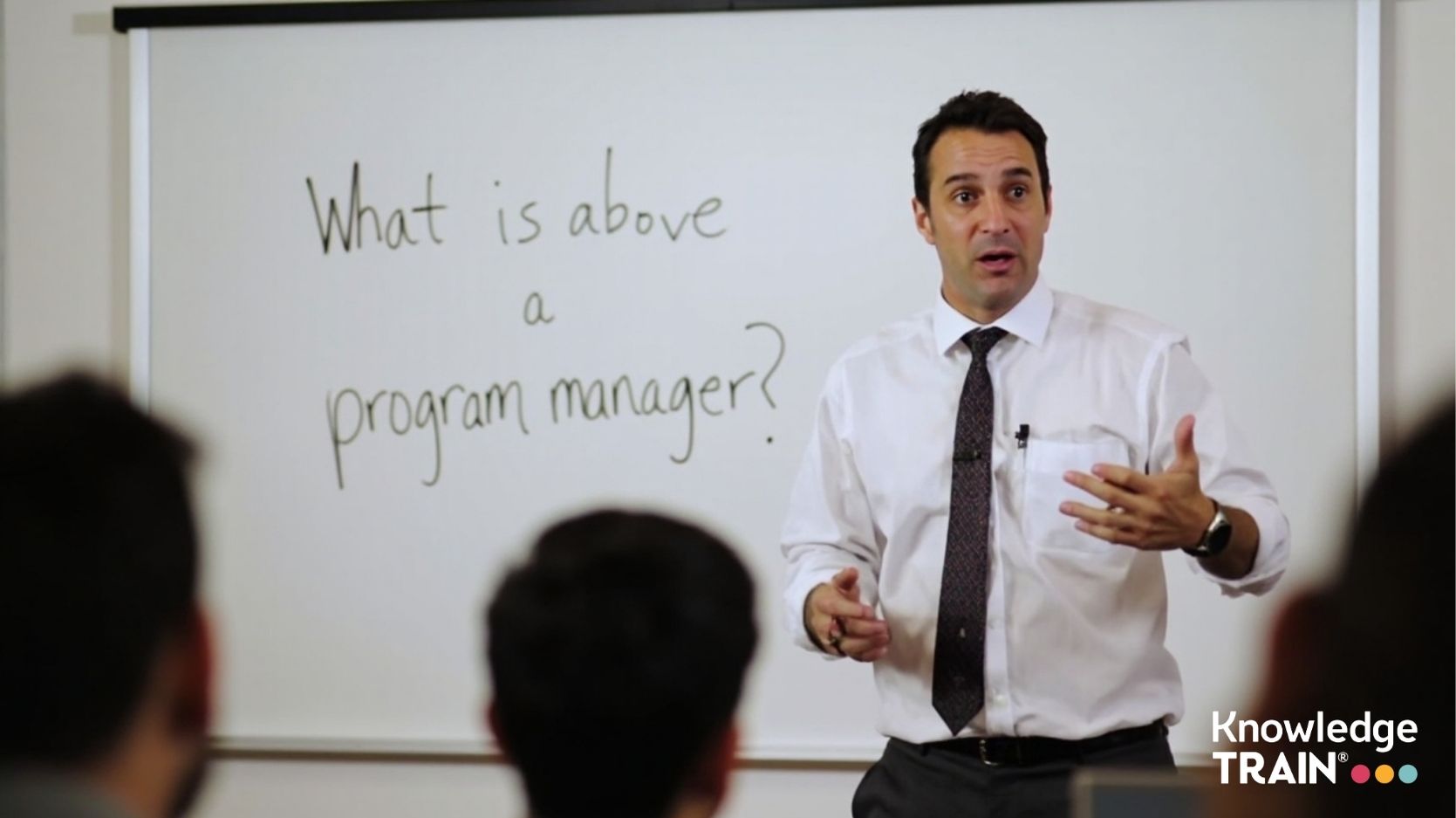 What is above a program manager?