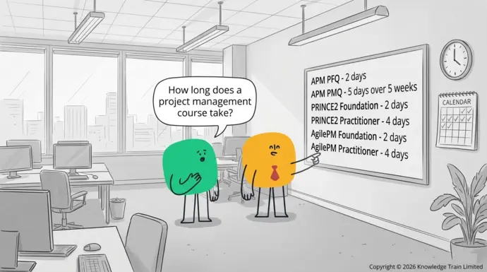 How long does a project management course take?
