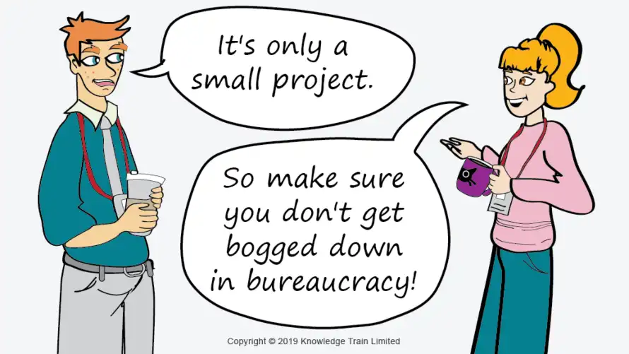 Project management on small projects Project management on small projects