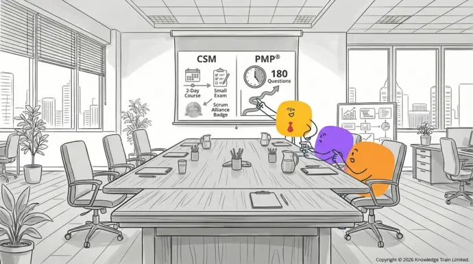 Is CSM harder than PMP?