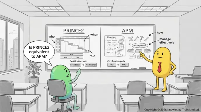 Is PRINCE2 equivalent to APM? Is PRINCE2 equivalent to APM?