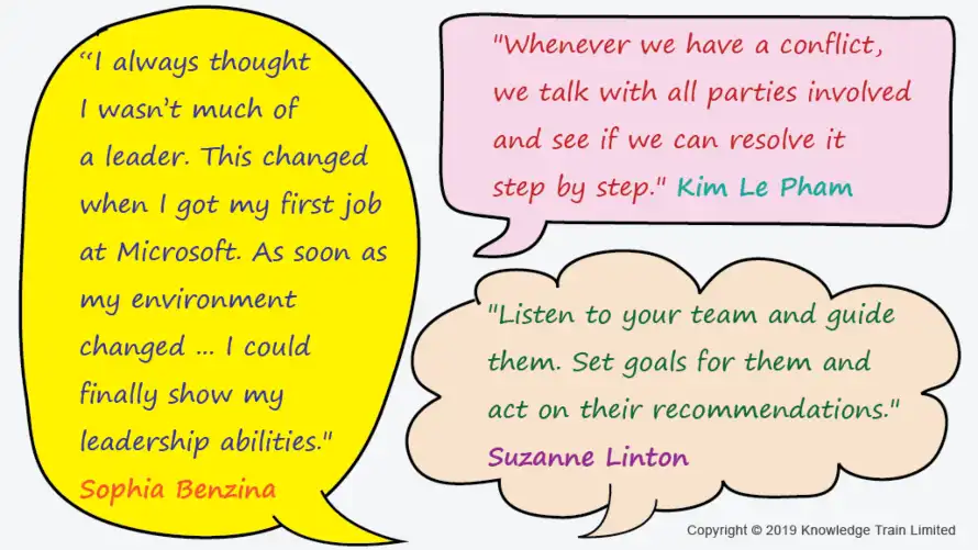 Leadership tips from real women Leadership tips from real women