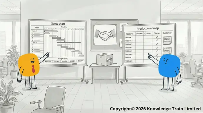 Project management vs product management