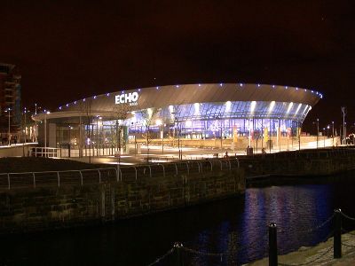Echo Arena, Liverpool – King's Dock, Port of Liverpool, 16 Monarchs Quay, Liverpool L3 4FP, United Kingdom.