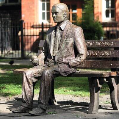 Alan Turing Memorial – Sackville Park, Fairfield Street, Manchester M1 3HB, United Kingdom