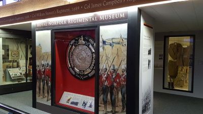 Royal Norfolk Regimental Museum – Market Avenue, Norwich NR1 3JQ, United Kingdom.