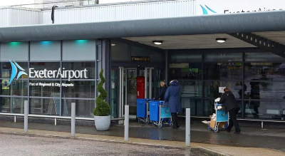 Exeter International Airport – Exeter EX5 2BD, United Kingdom.