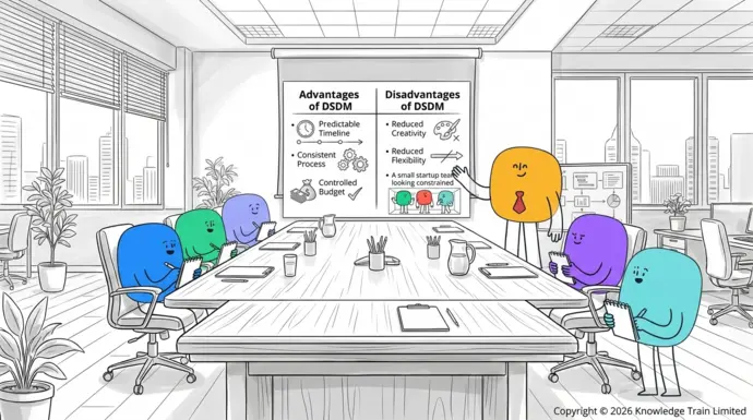 What are the advantages and disadvantages of DSDM? What are the advantages and disadvantages of DSDM?