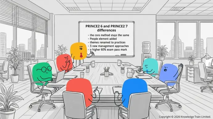 What is the difference between PRINCE2 6 and 7?