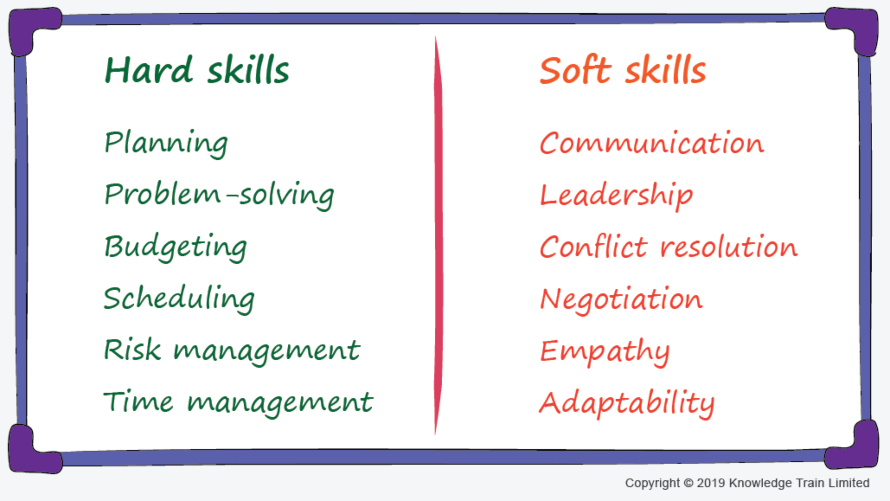 What soft skills do project managers need?